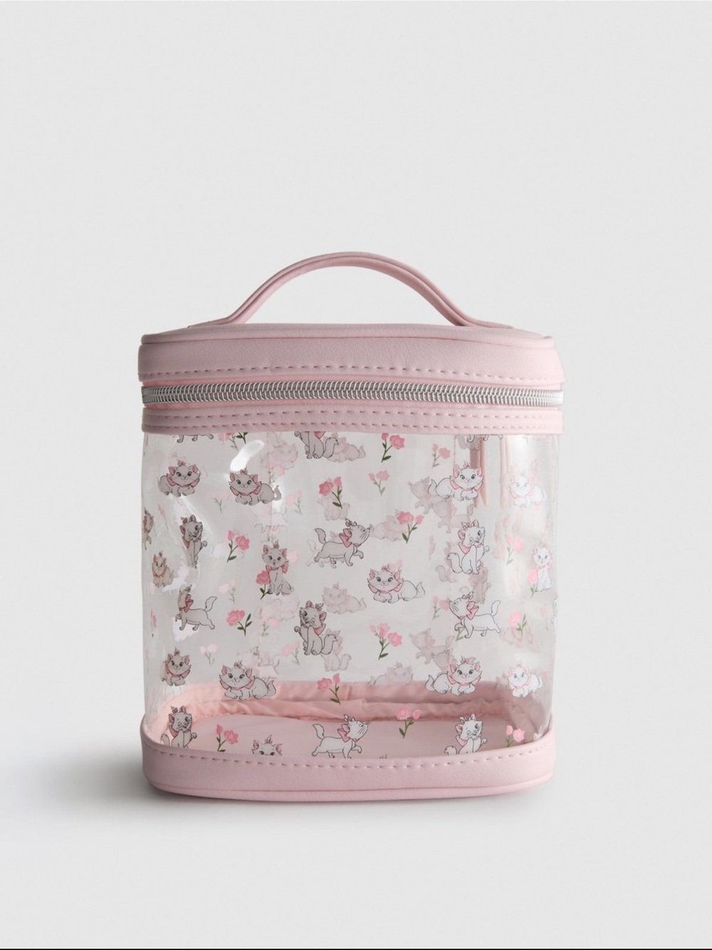 Disney Aristocats Marie Cosmetic Bag Primark Pink Vanity Case Travel Makeup NEW